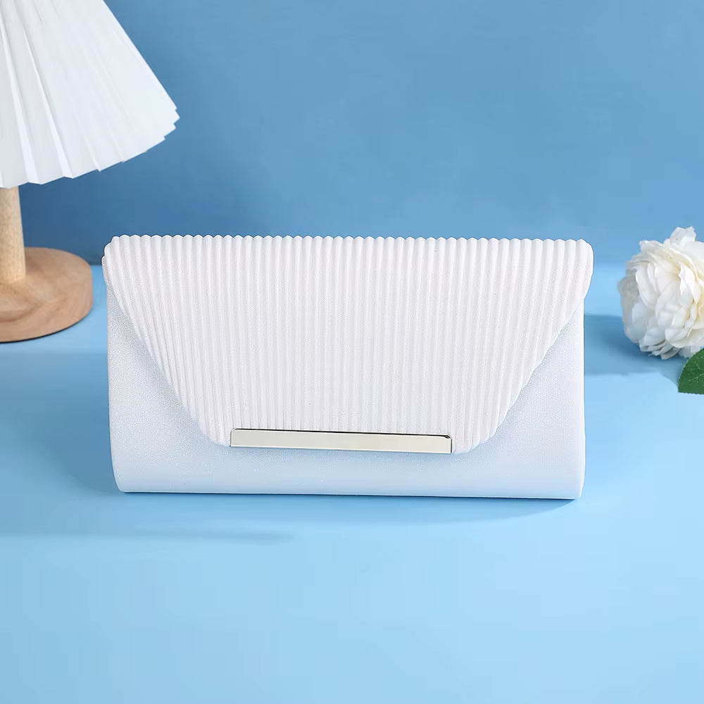 Fashion Elegant Clutch Bag New 2023 Hot Selling Chain Dinner Bag Bride Bridesmaid Lady Handbag Factory Outlet